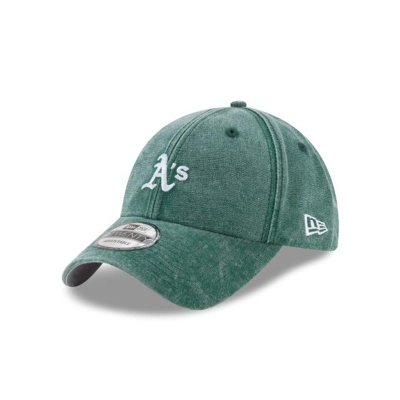 Oakland Athletics Gorra | New Era MLB Rugged Mini 9twenty Adjustable Cap Mexico - Verdes